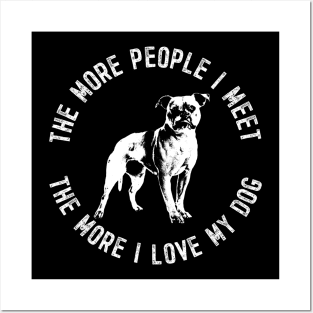 American Bulldog funny gift Shirt Posters and Art